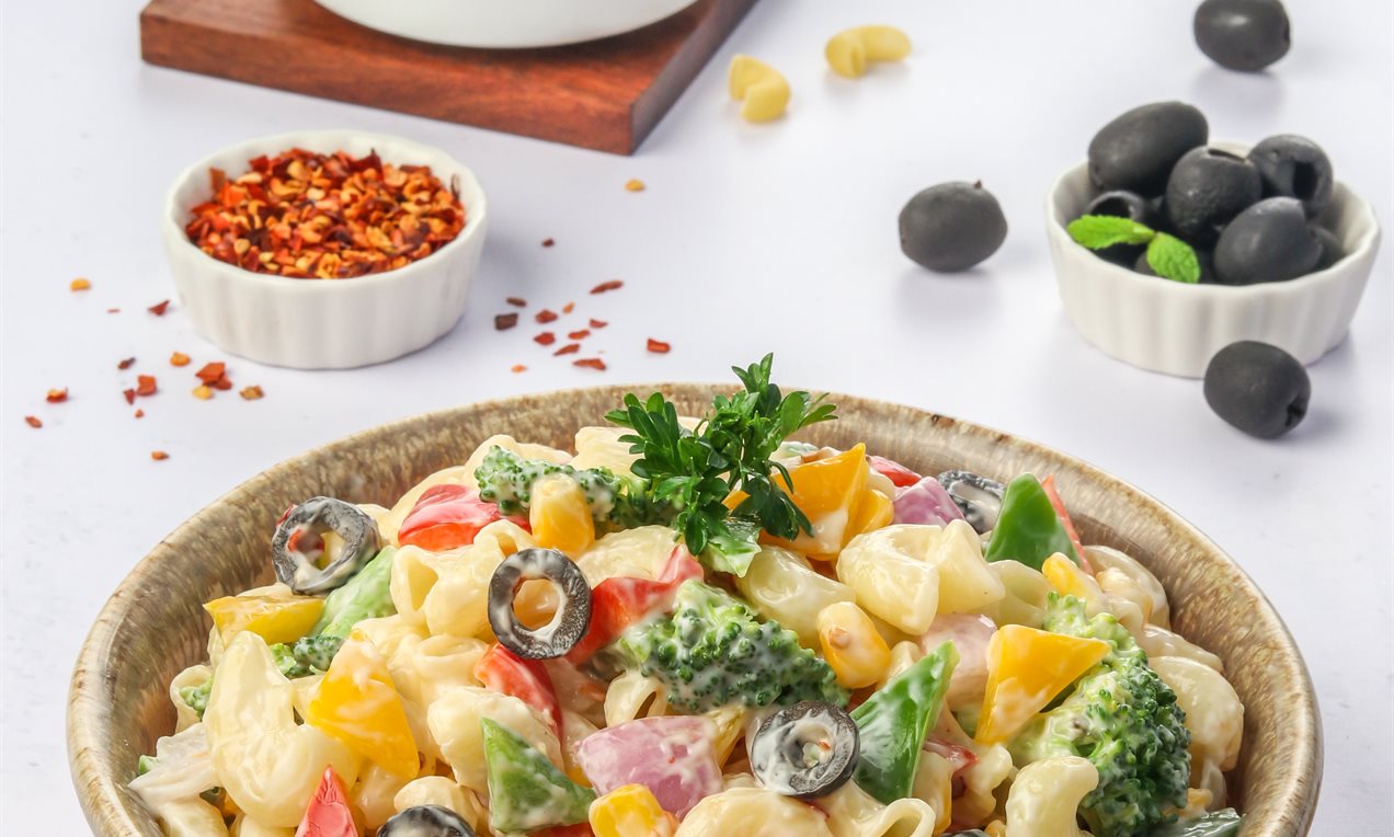 Creamy Macaroni Salad Recipe | Dr. Oetker