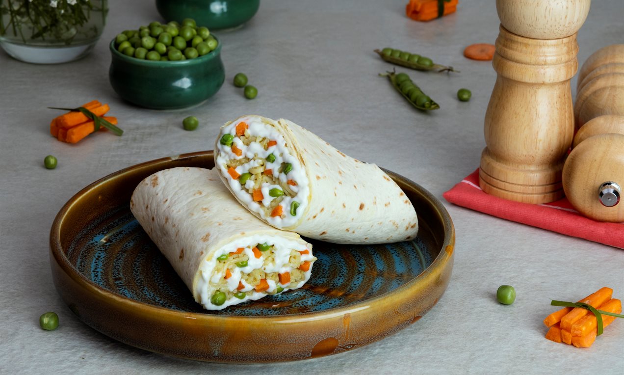 Creamy Noodle Wrap Recipe Dr. Oetker