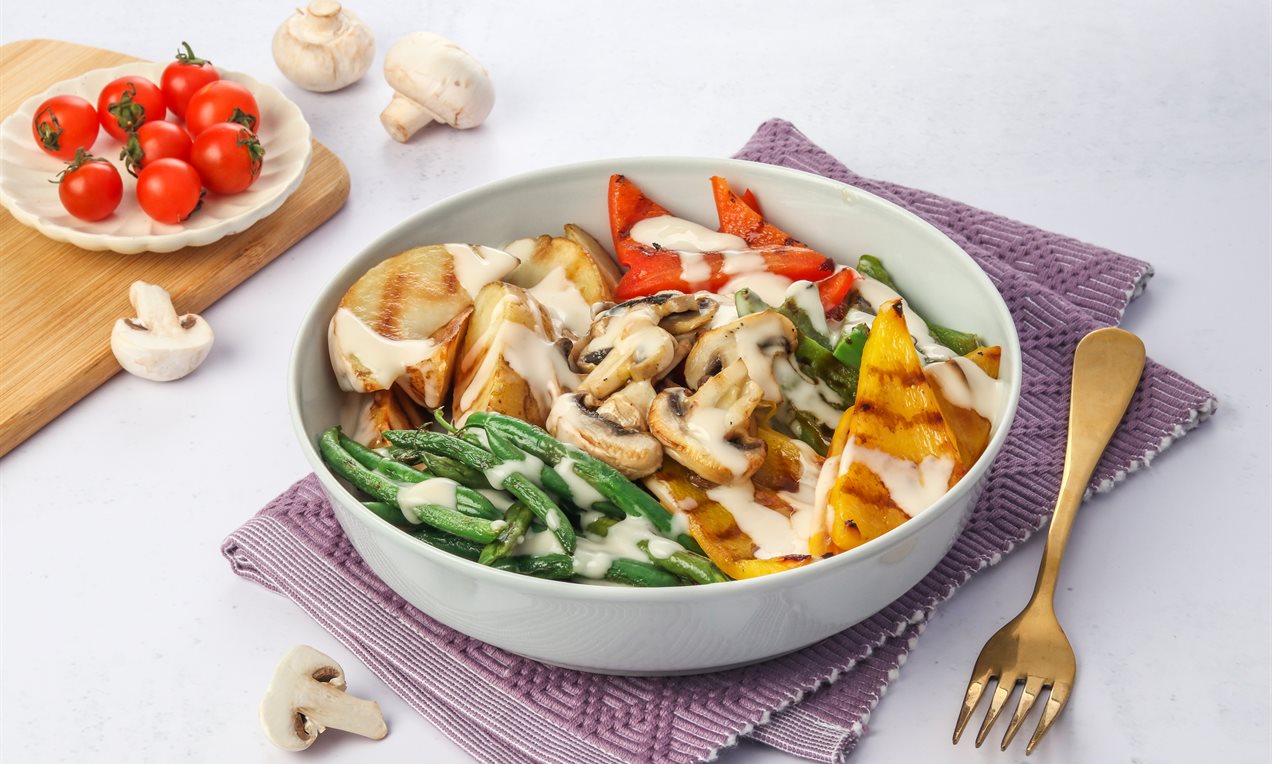 Grilled Vegetable Salad Recipe | Dr. Oetker