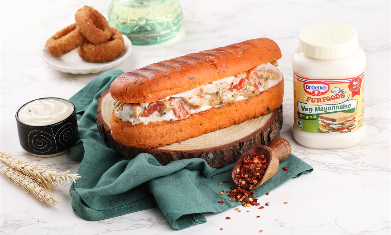 Grilled Chicken and Pepper Panini Recipe | Dr. Oetker